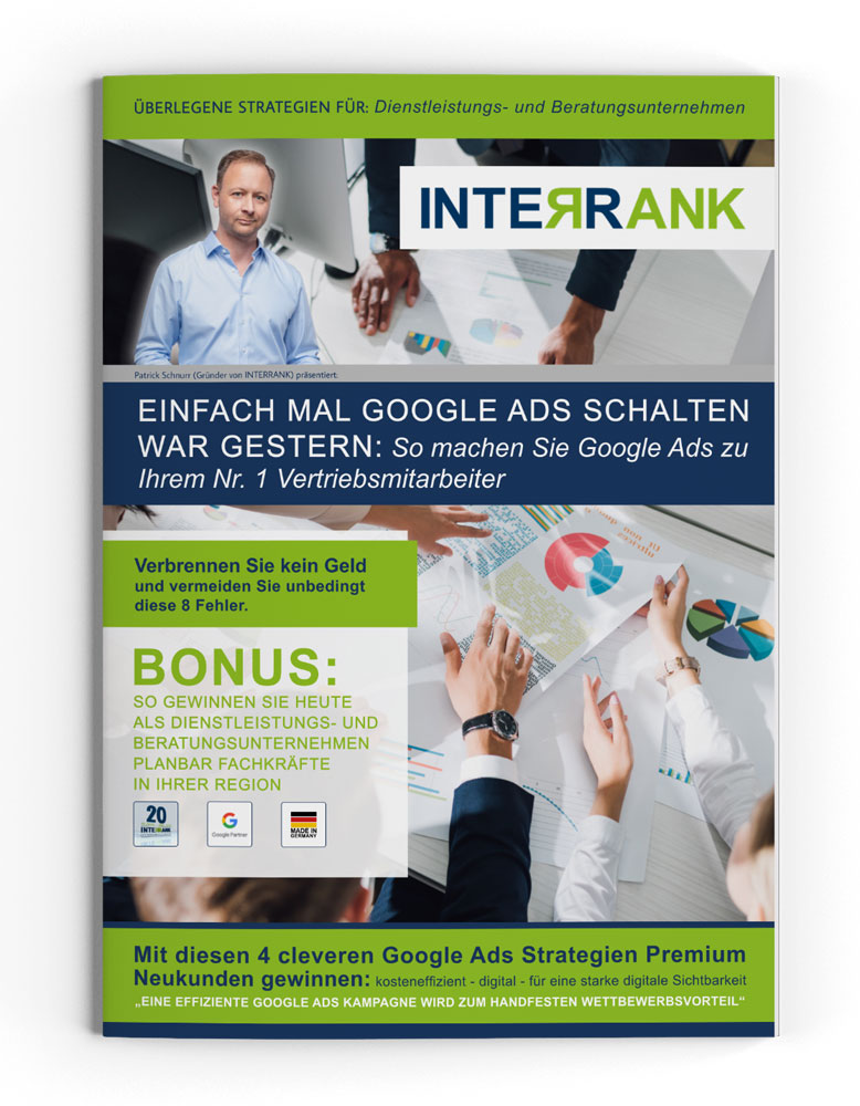 Fachreport -  Google Ads für Dienstleister und Berater